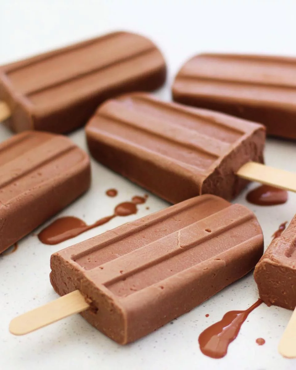 Greek Yogurt Fudgesicles - detail 2