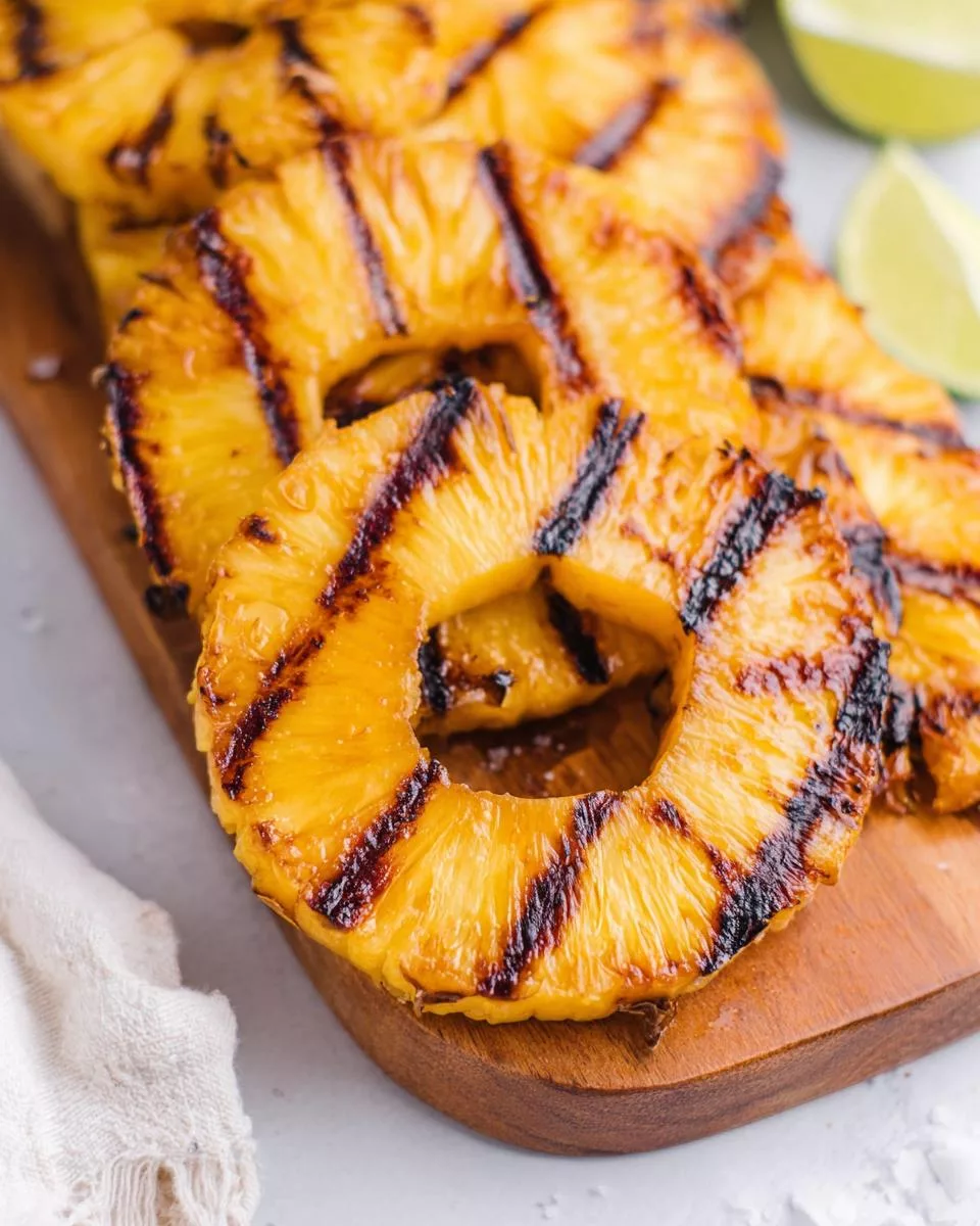 Grilled Pineapple - detail 1