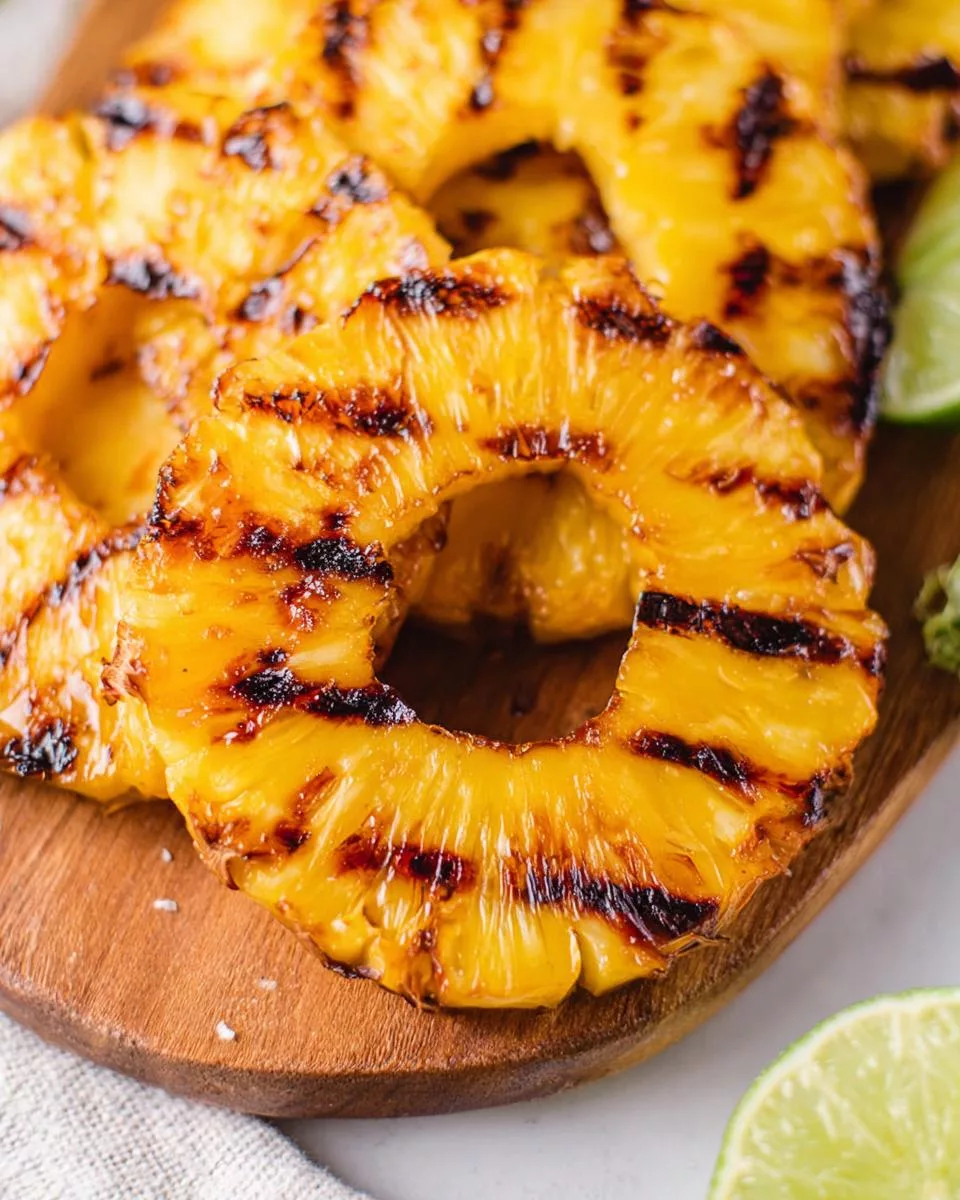 Grilled Pineapple - detail 2