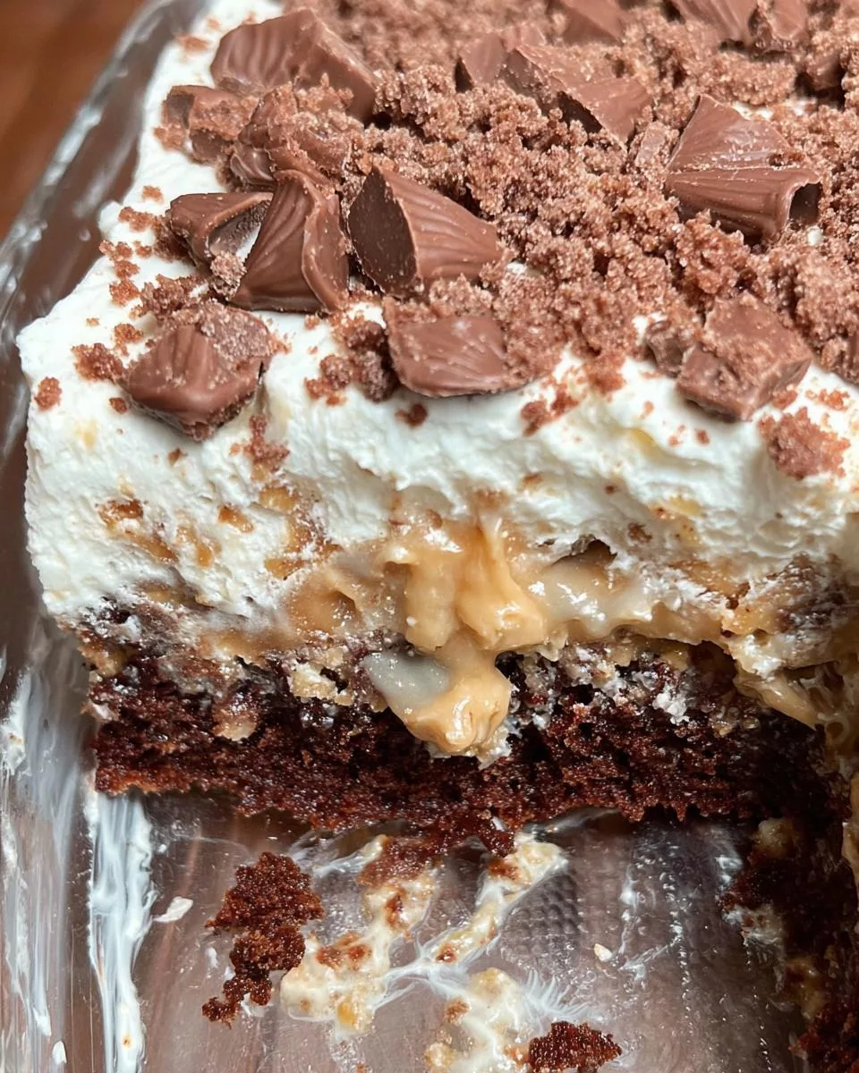 Heath Bar Cake - detail 1