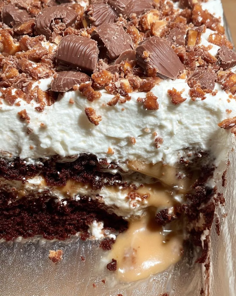 Heath Bar Cake - detail 2