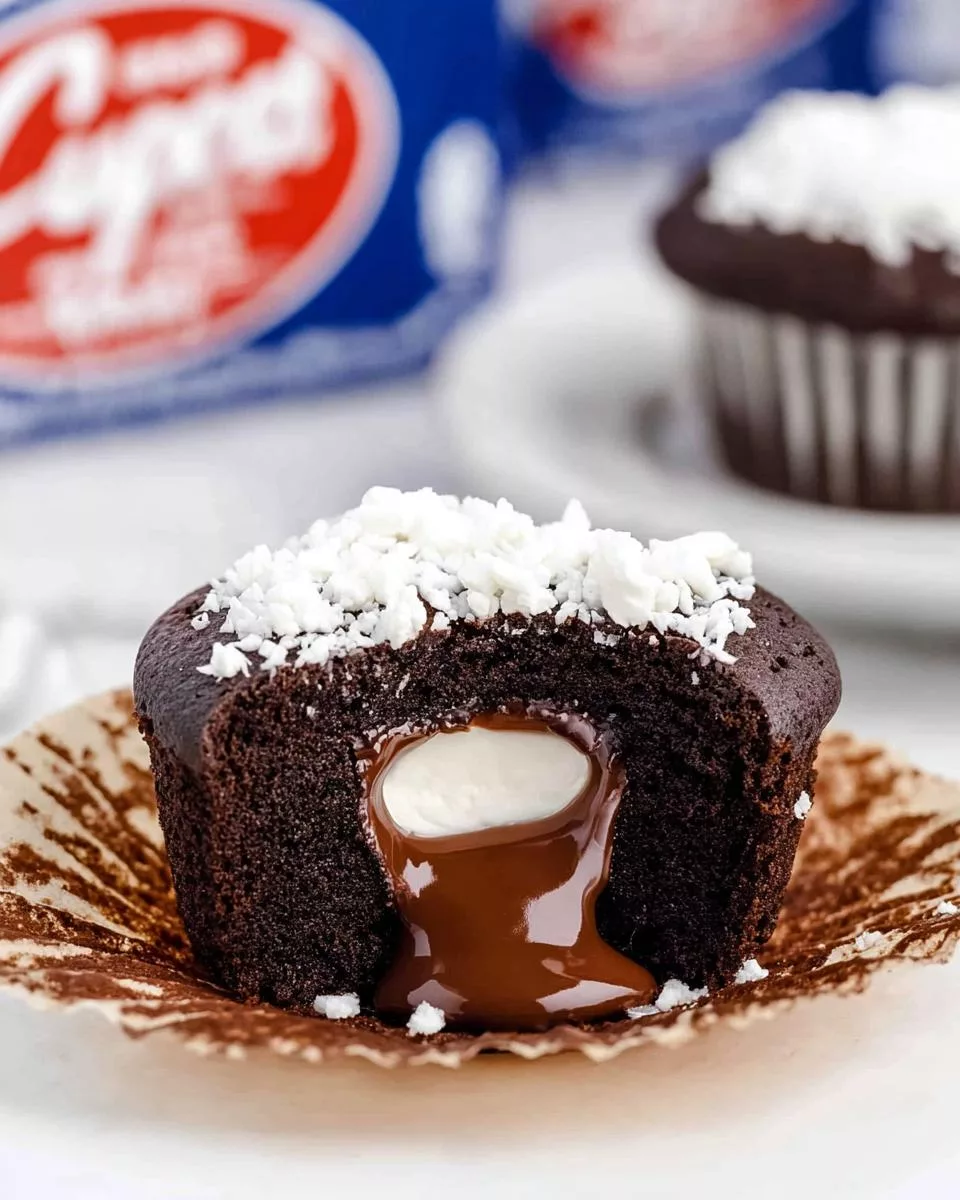 Homemade Hostess Cupcakes - detail 2