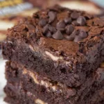 Hot Fudge Cheesecake Brownies