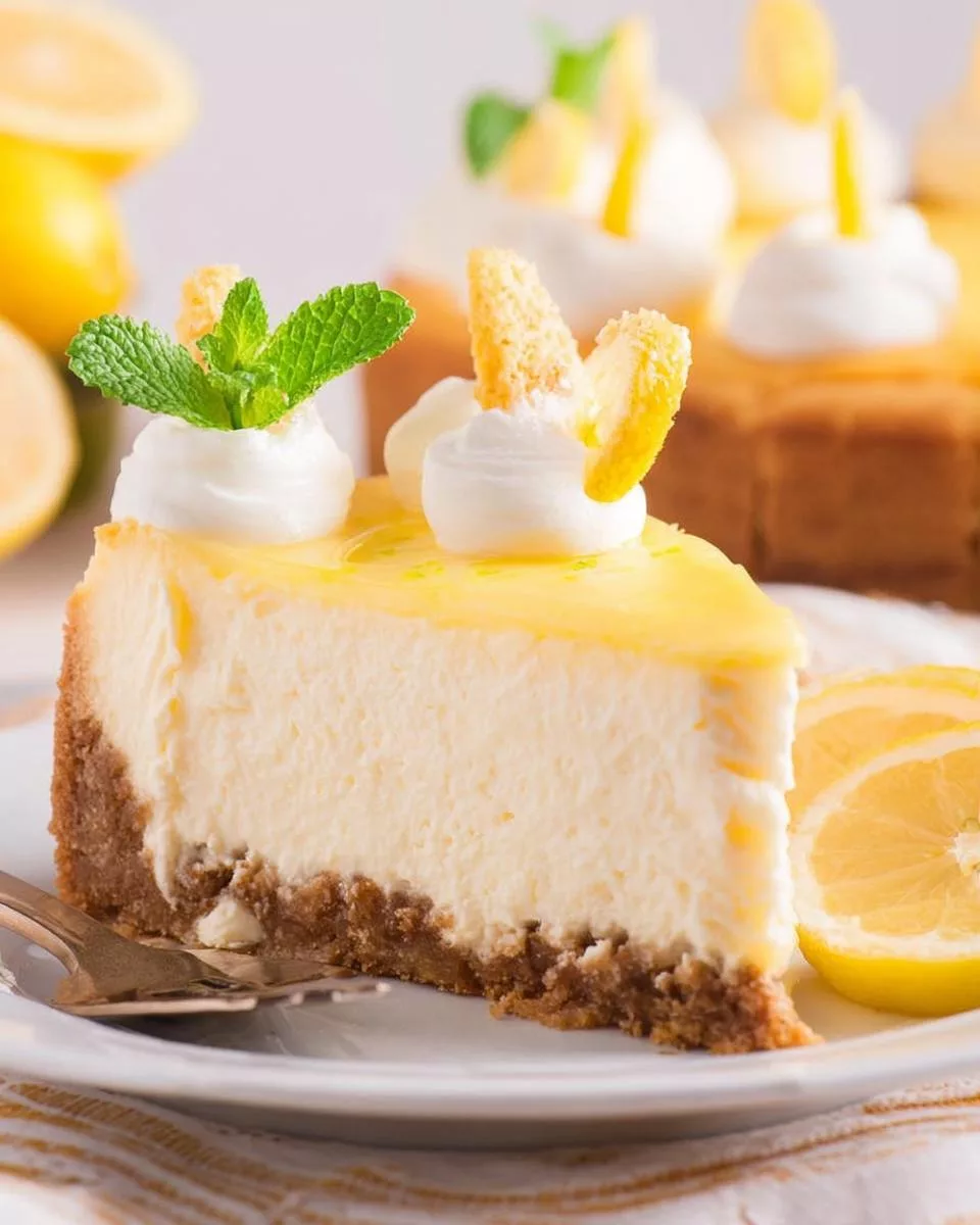 Lemon Cheesecake - detail 2