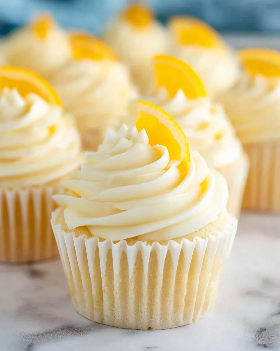Lemon Cupcakes - detail 2