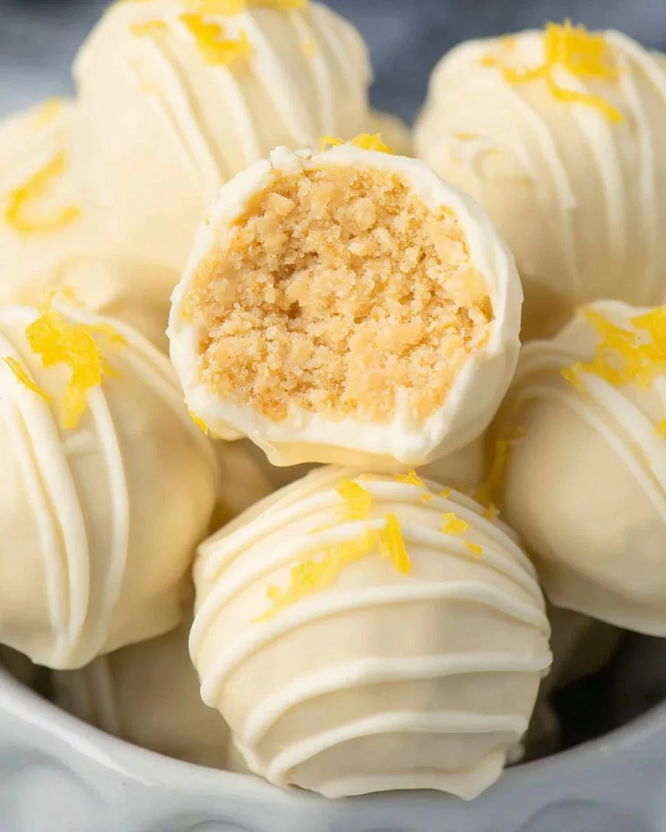 Lemon Truffles With Golden Oreos - detail 1