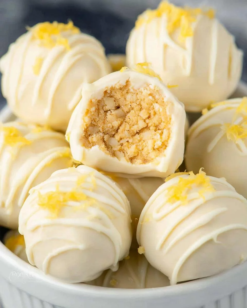 Lemon Truffles With Golden Oreos - detail 2