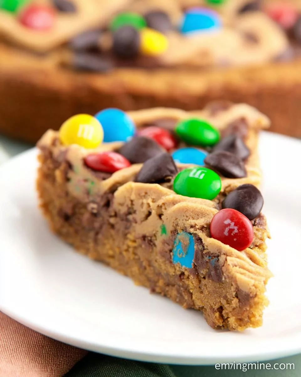 M&M Cookie Cake - detail 1