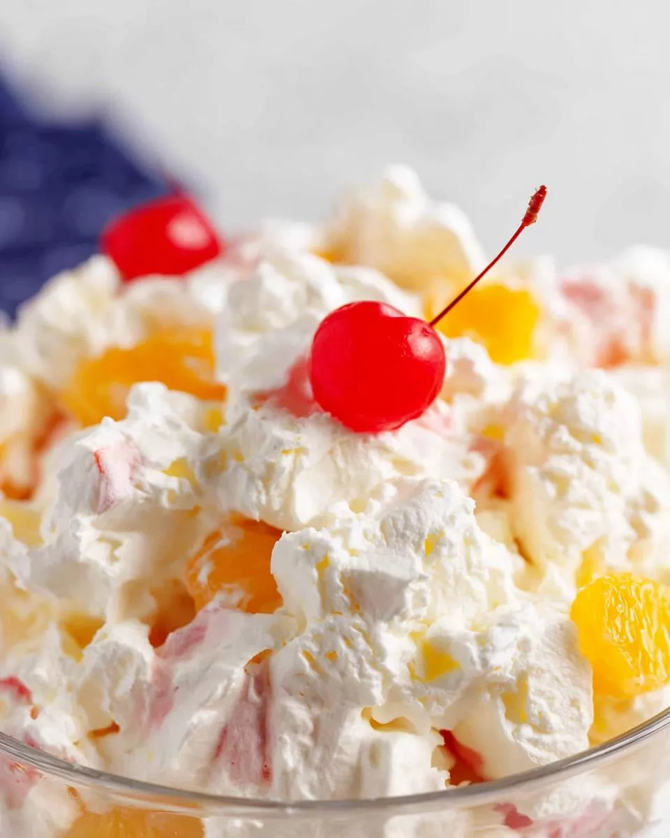 Marshmallow Fruit Salad - detail 1