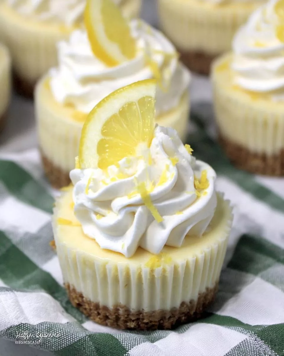 Mini Lemon Cheesecake - detail 1