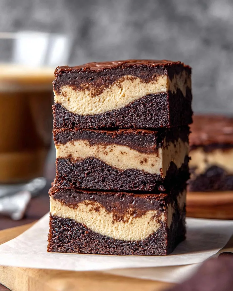 Mocha Cheesecake Brownies - detail 1