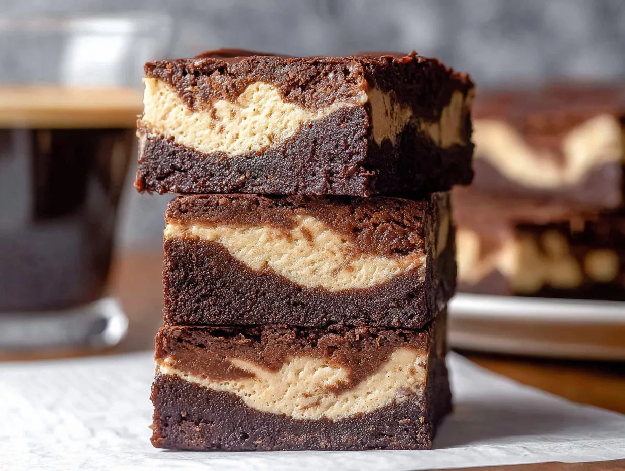 Mocha Cheesecake Brownies