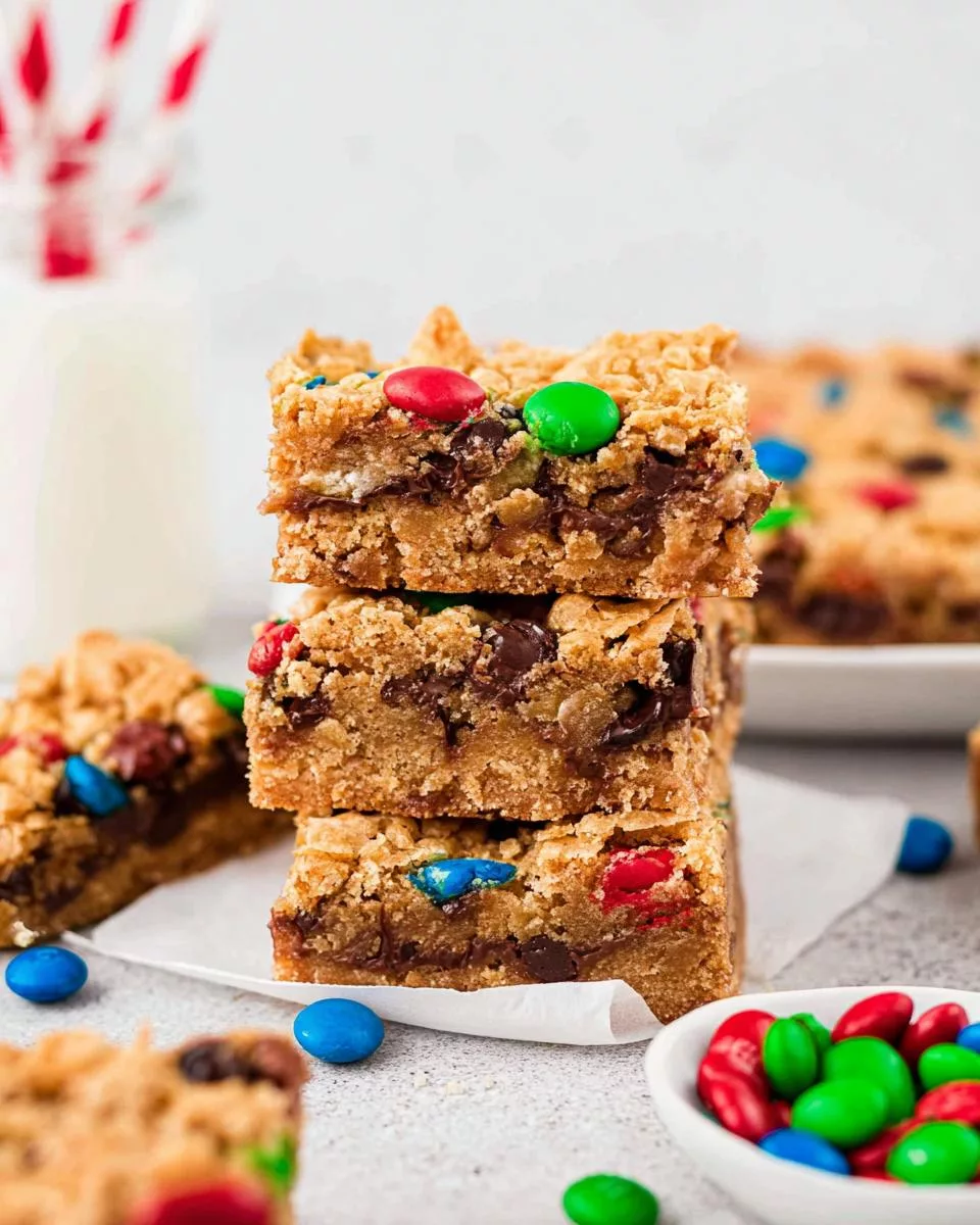 Monster Cookie Bars - detail 1