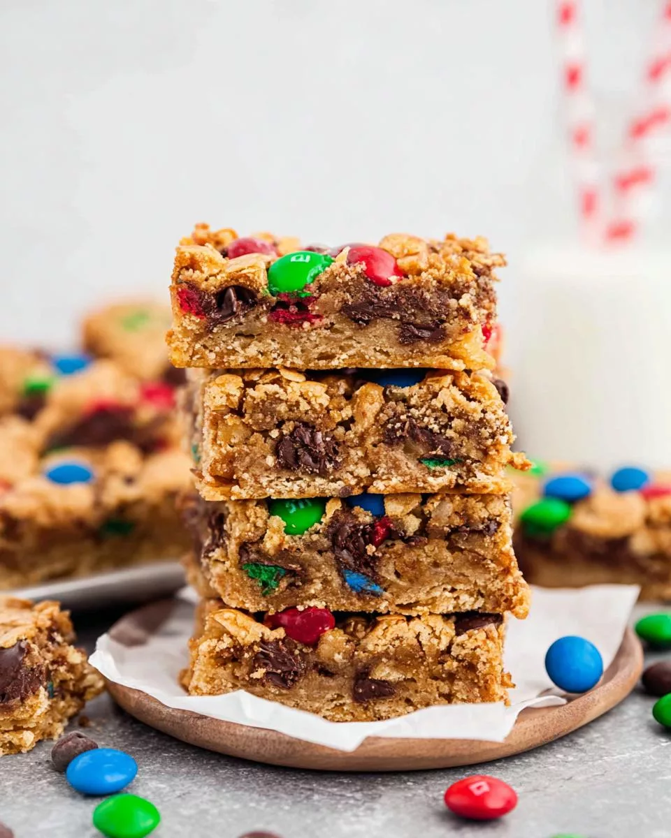 Monster Cookie Bars - detail 2