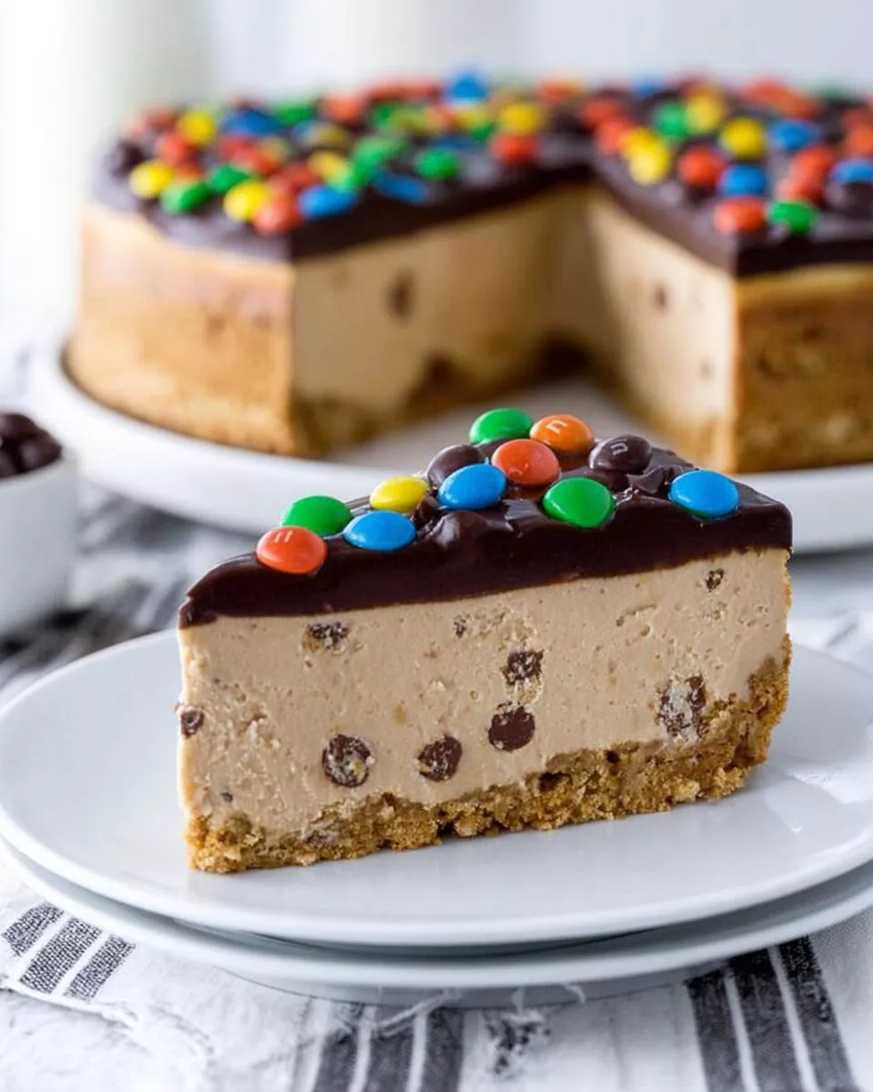 Monster Cookie Cheesecake - detail 1