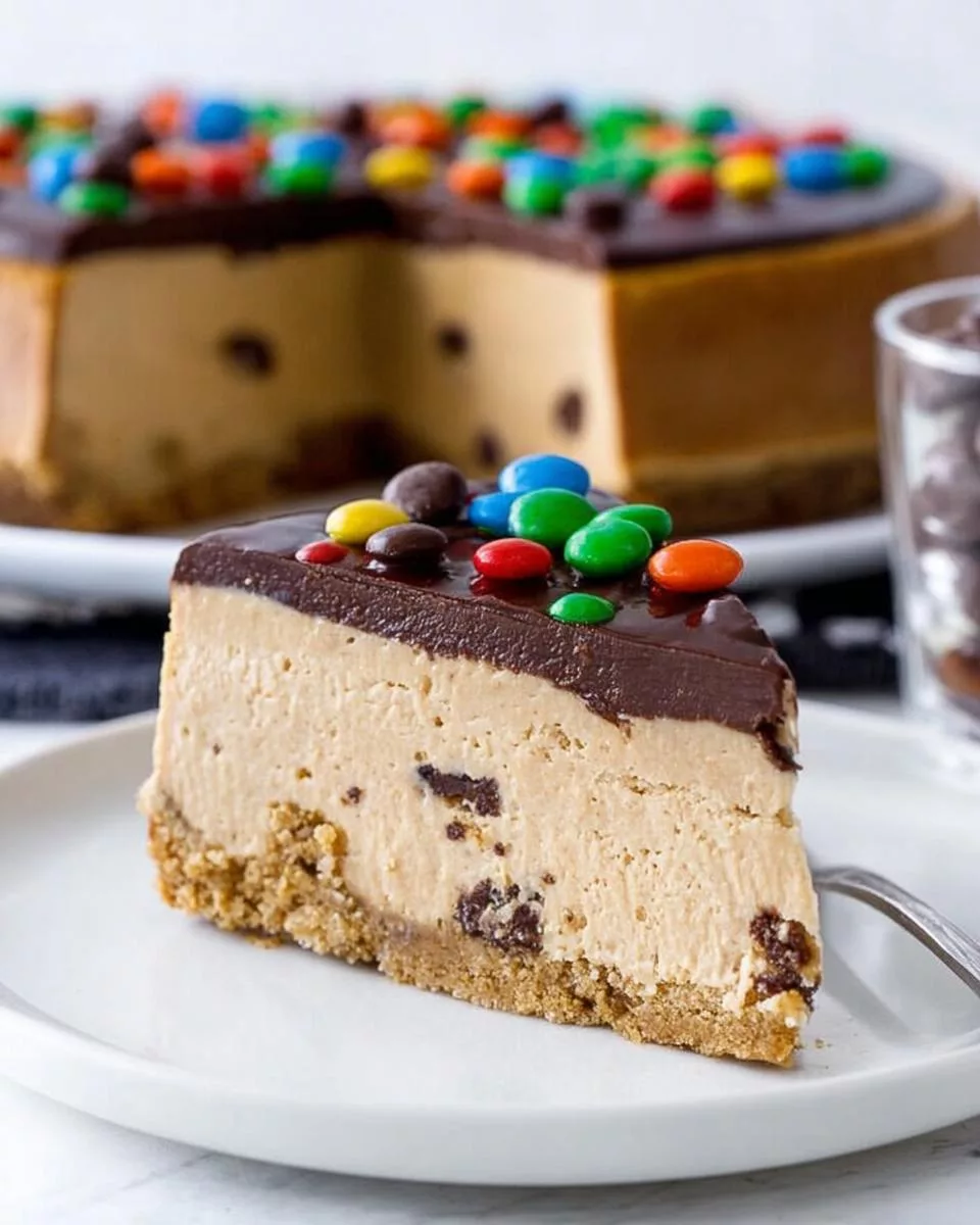 Monster Cookie Cheesecake - detail 2