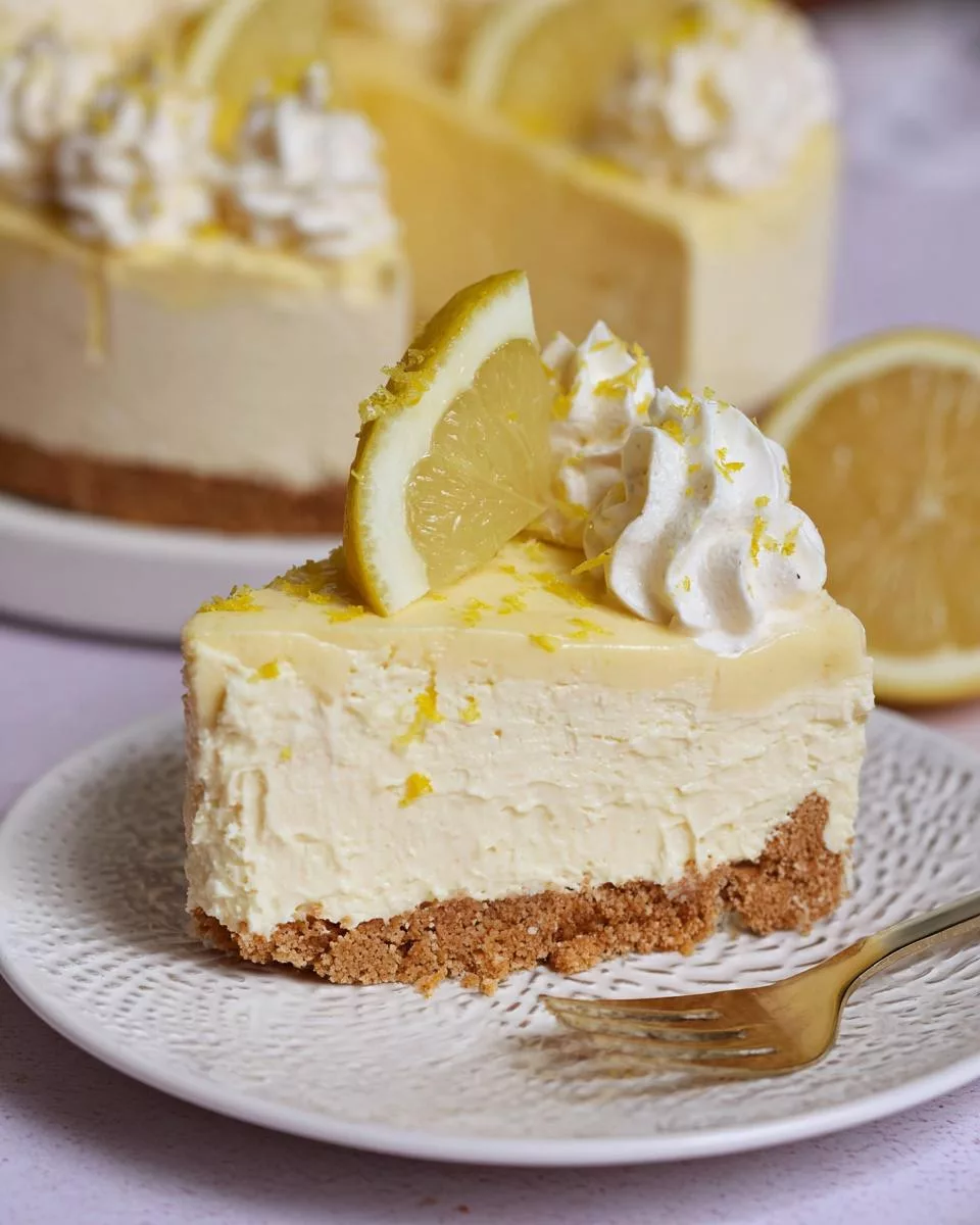 No-Bake Lemon Cheesecake! - detail 1