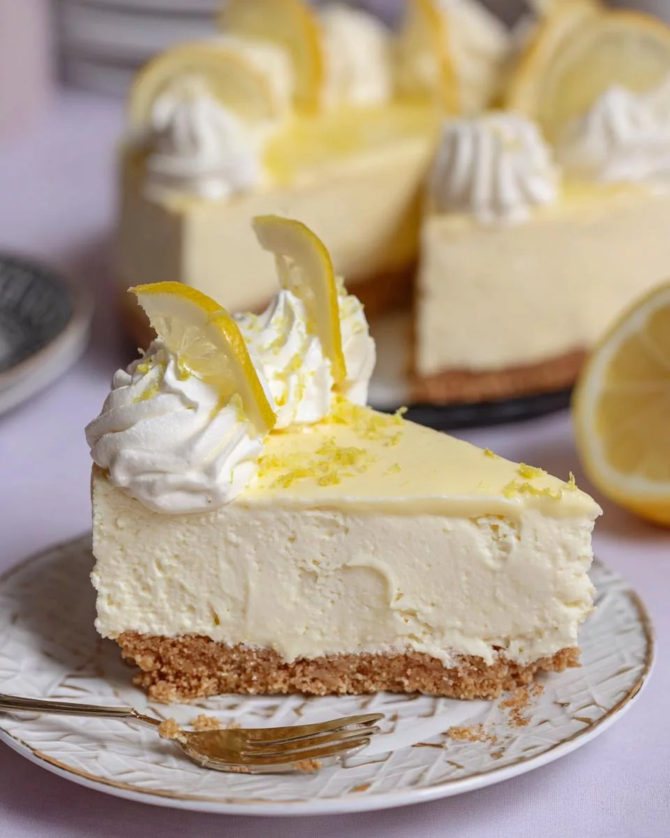 No-Bake Lemon Cheesecake! - detail 2