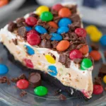 No Bake M&M Pie