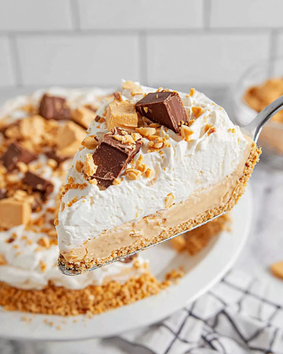 No-Bake Peanut Butter Pie - detail 1