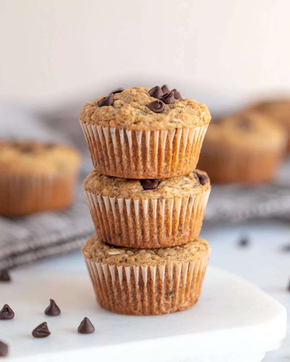 Oatmeal Chocolate Chip Muffins - detail 2