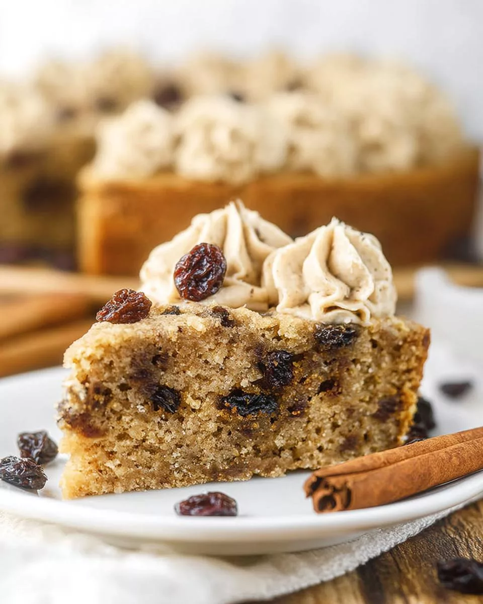 Oatmeal Raisin Cookie Cake - detail 1
