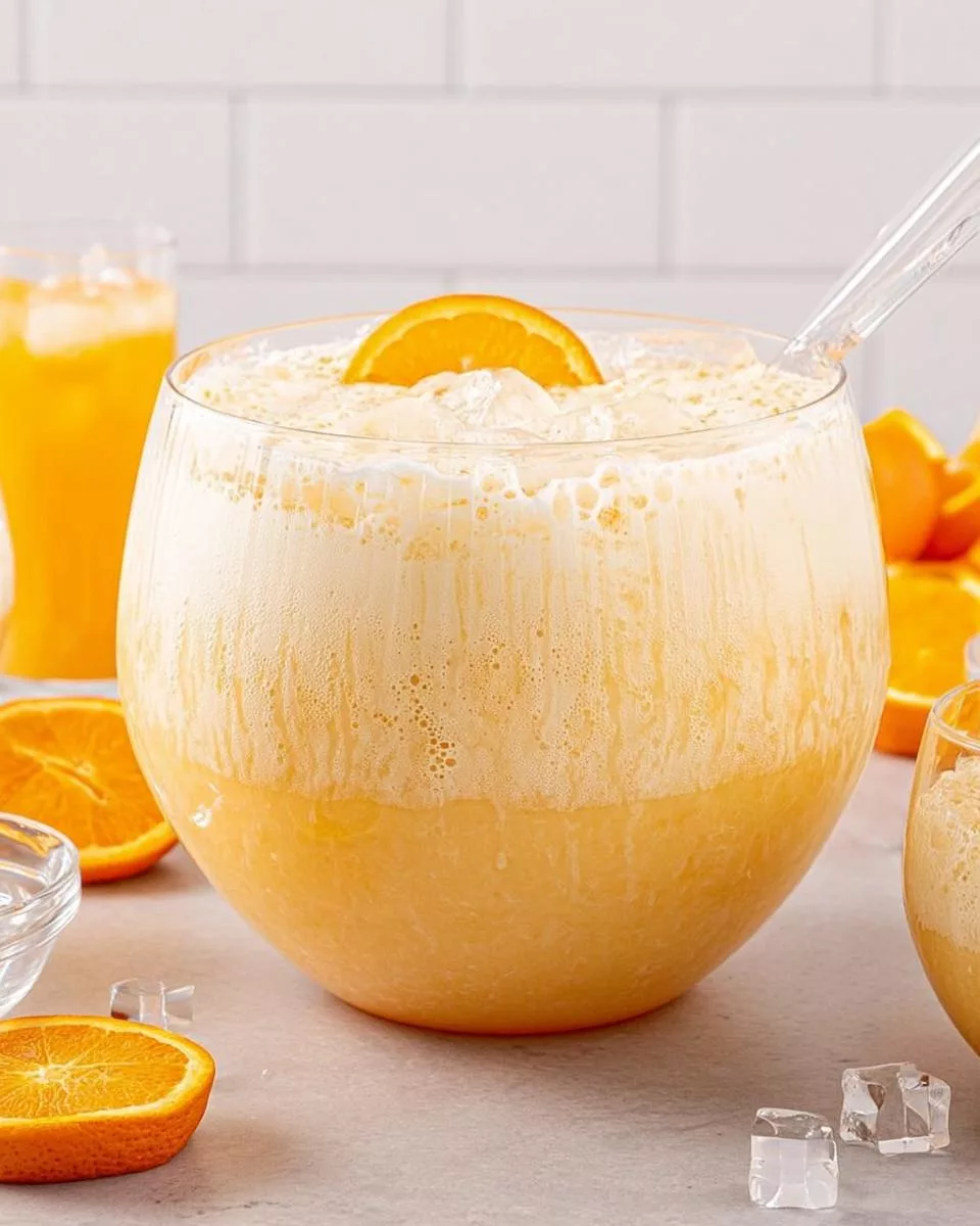 Orange Dreamsicle Punch - detail 2