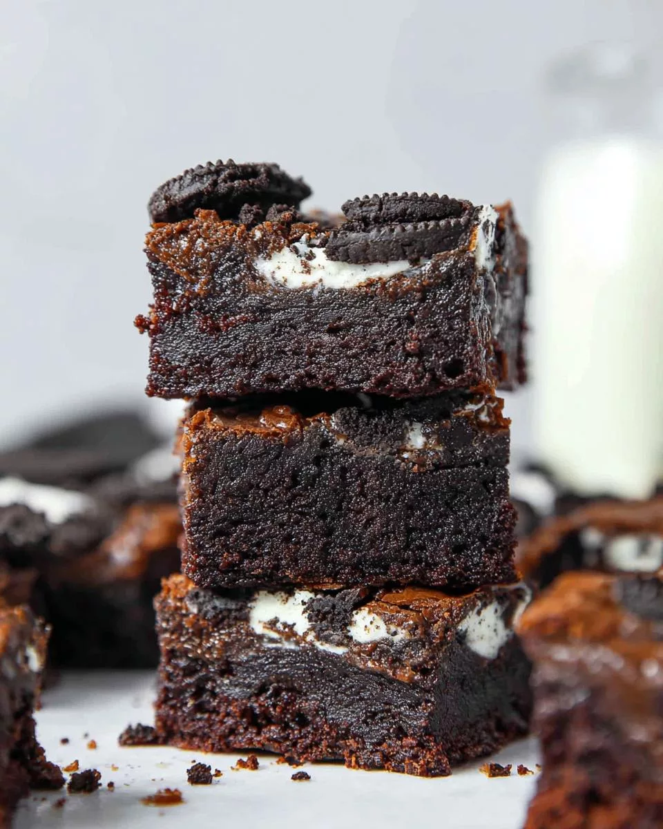 Oreo Brownies - detail 1