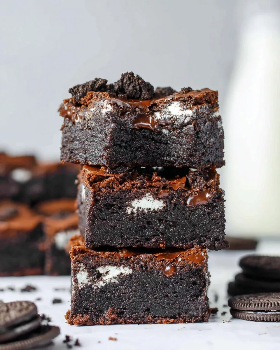 Oreo Brownies - detail 2