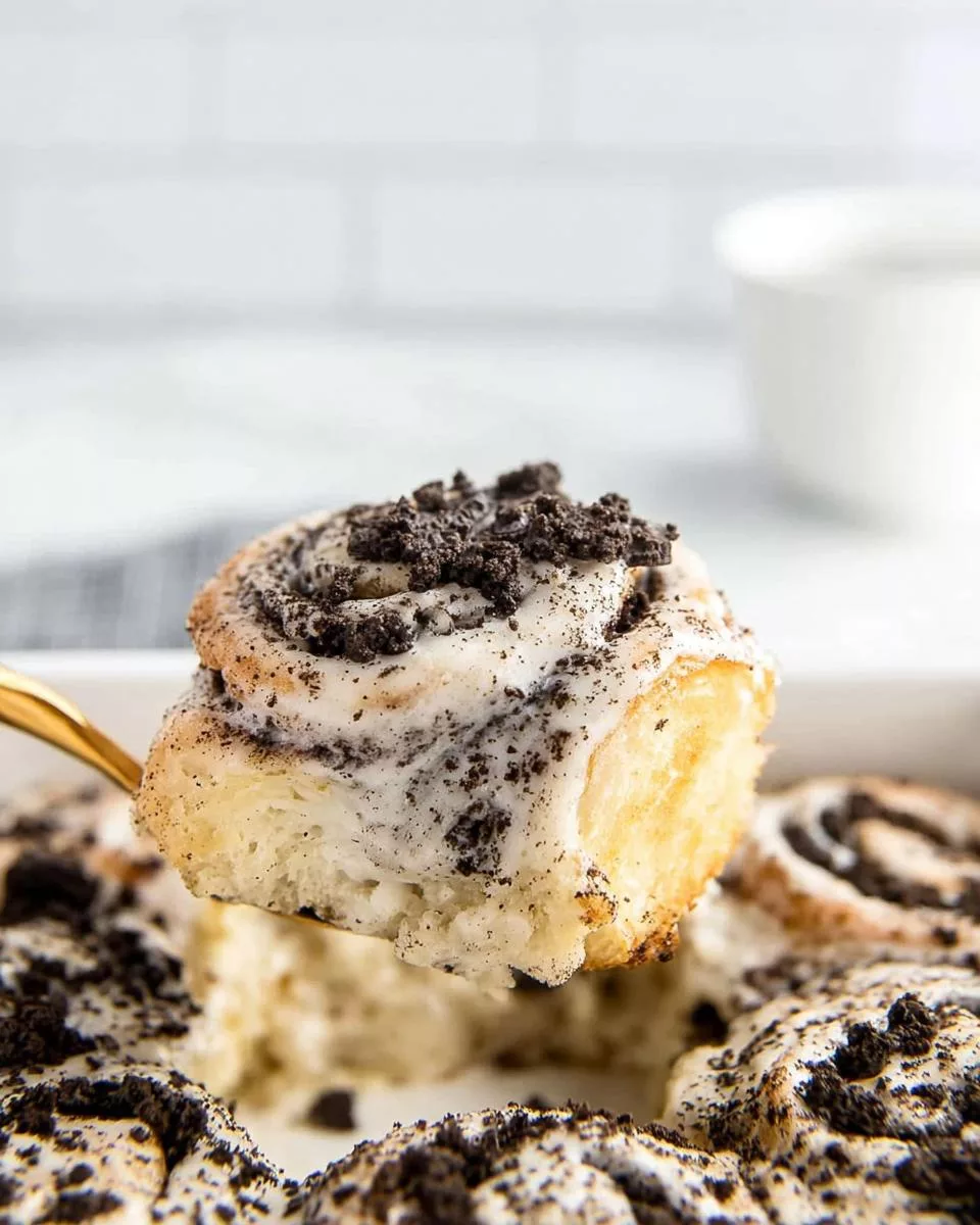 Oreo Cinnamon Rolls - detail 2