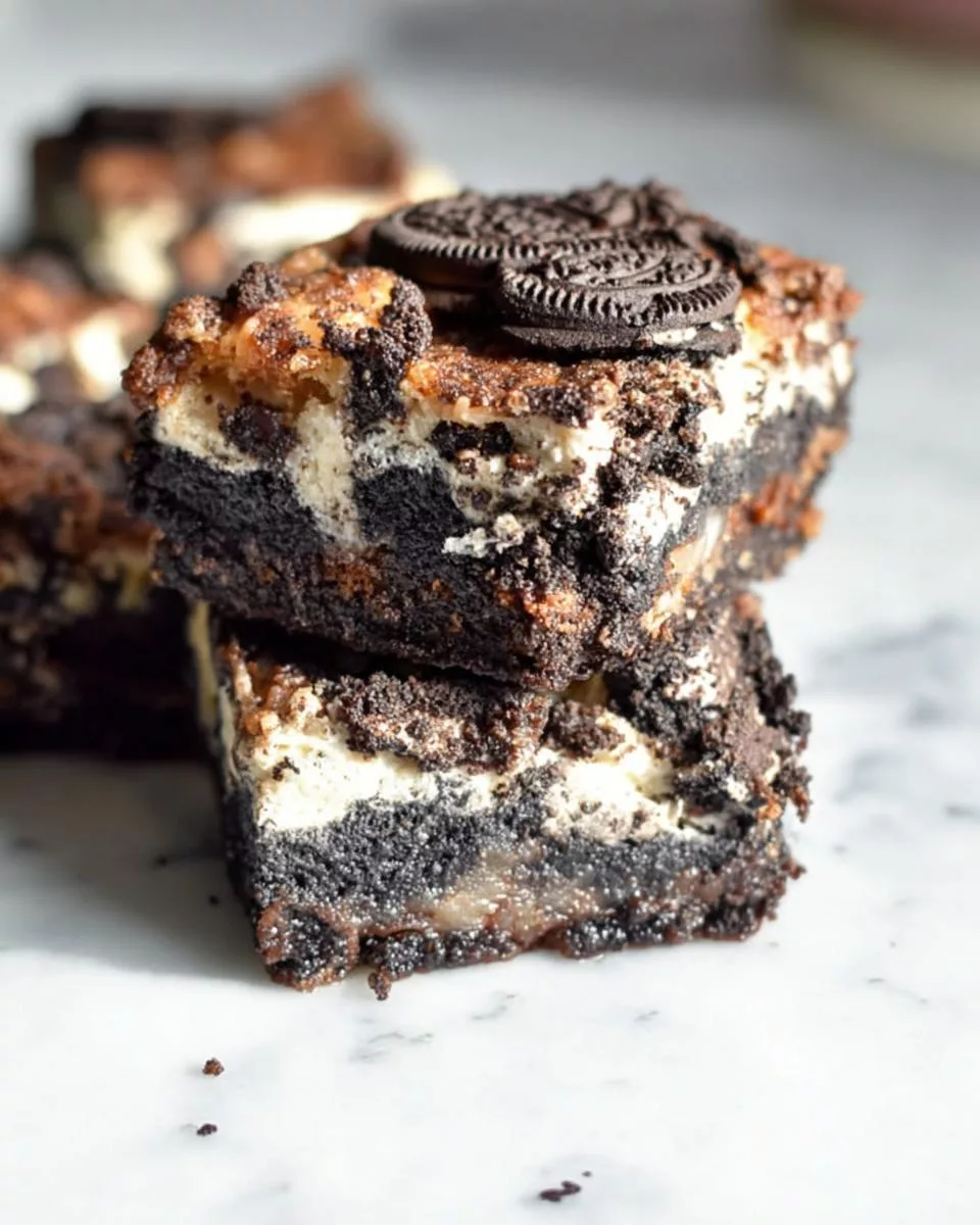 Oreos Cheesecake Bars - detail 1