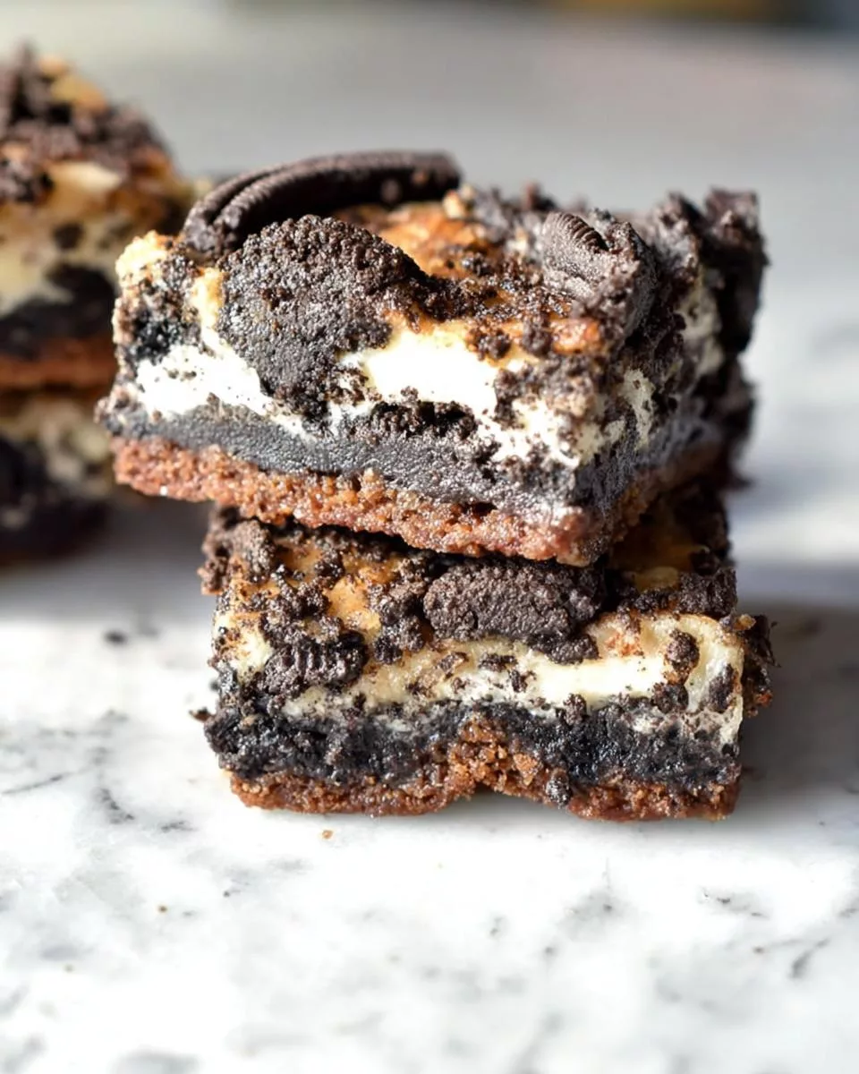 Oreos Cheesecake Bars - detail 2
