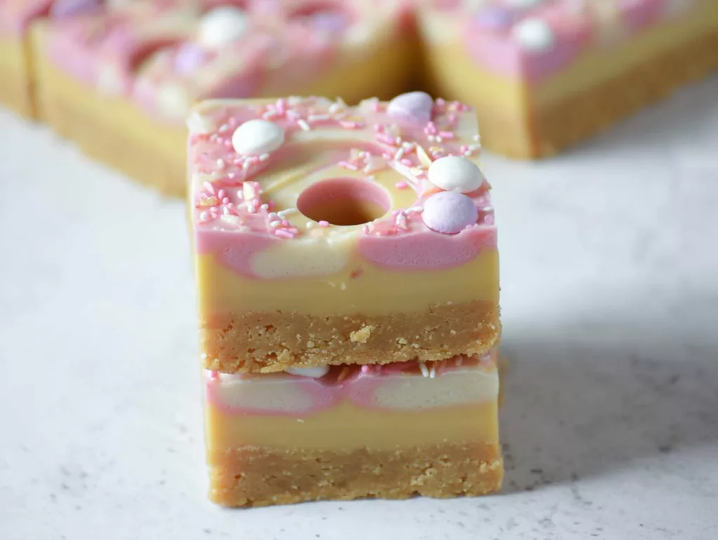 Party Ring Tray Bake