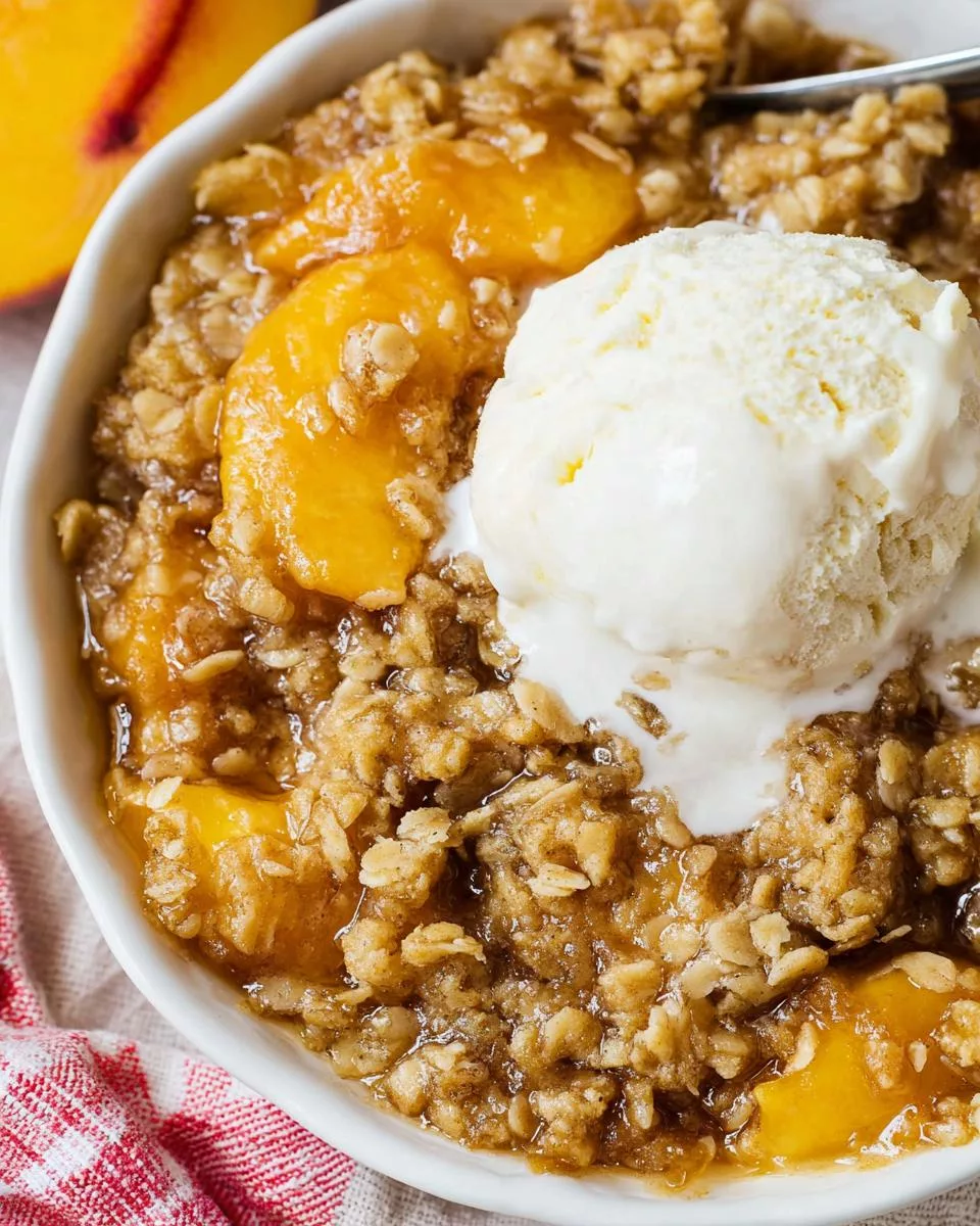 Peach Crisp - detail 1