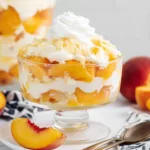 Peaches and Cream Trifle