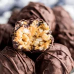 Peanut Butter Balls With Rice Krispies