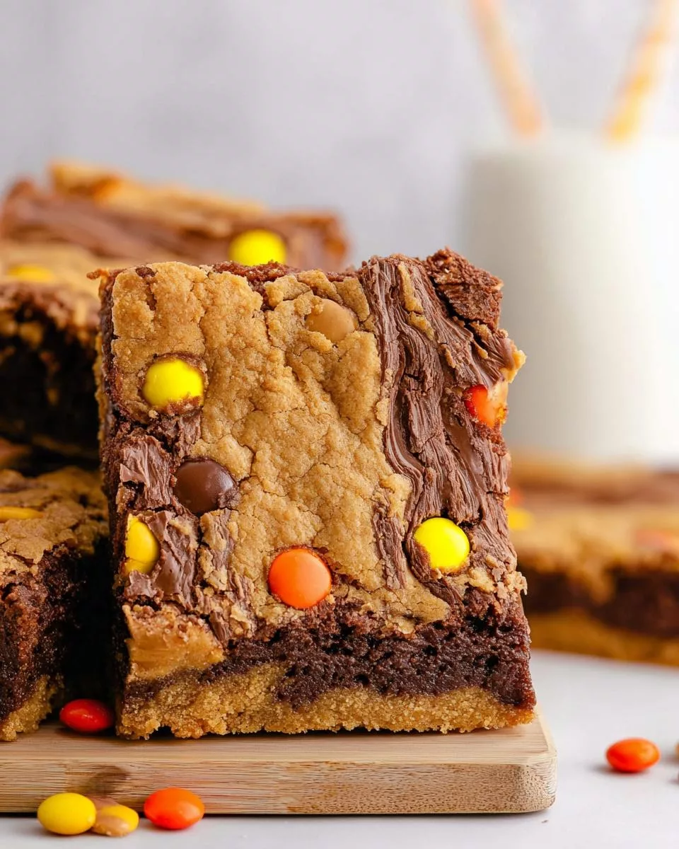 Peanut Butter Brookies - detail 2