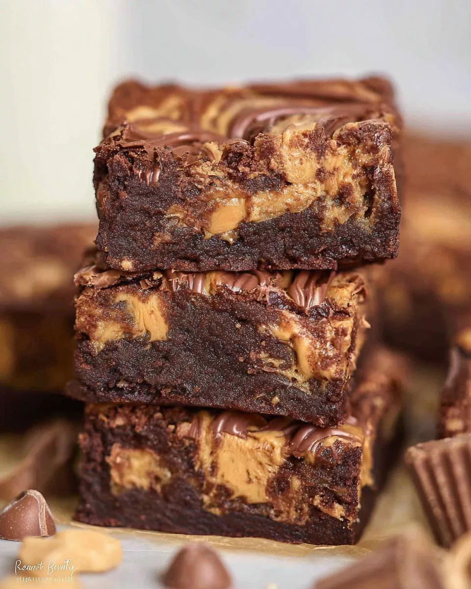 Peanut Butter Brownies - detail 1