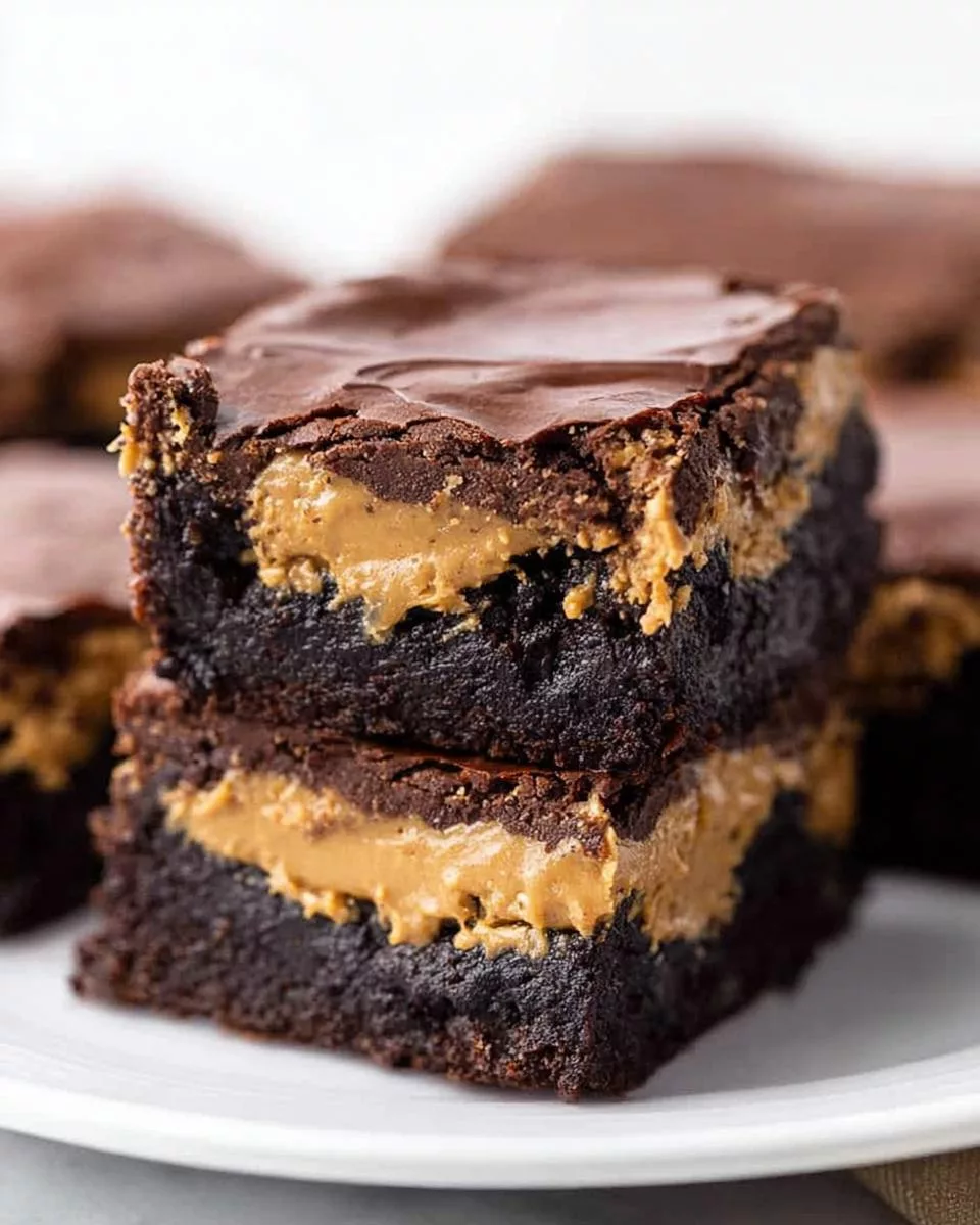 Peanut Butter Brownies - detail 1