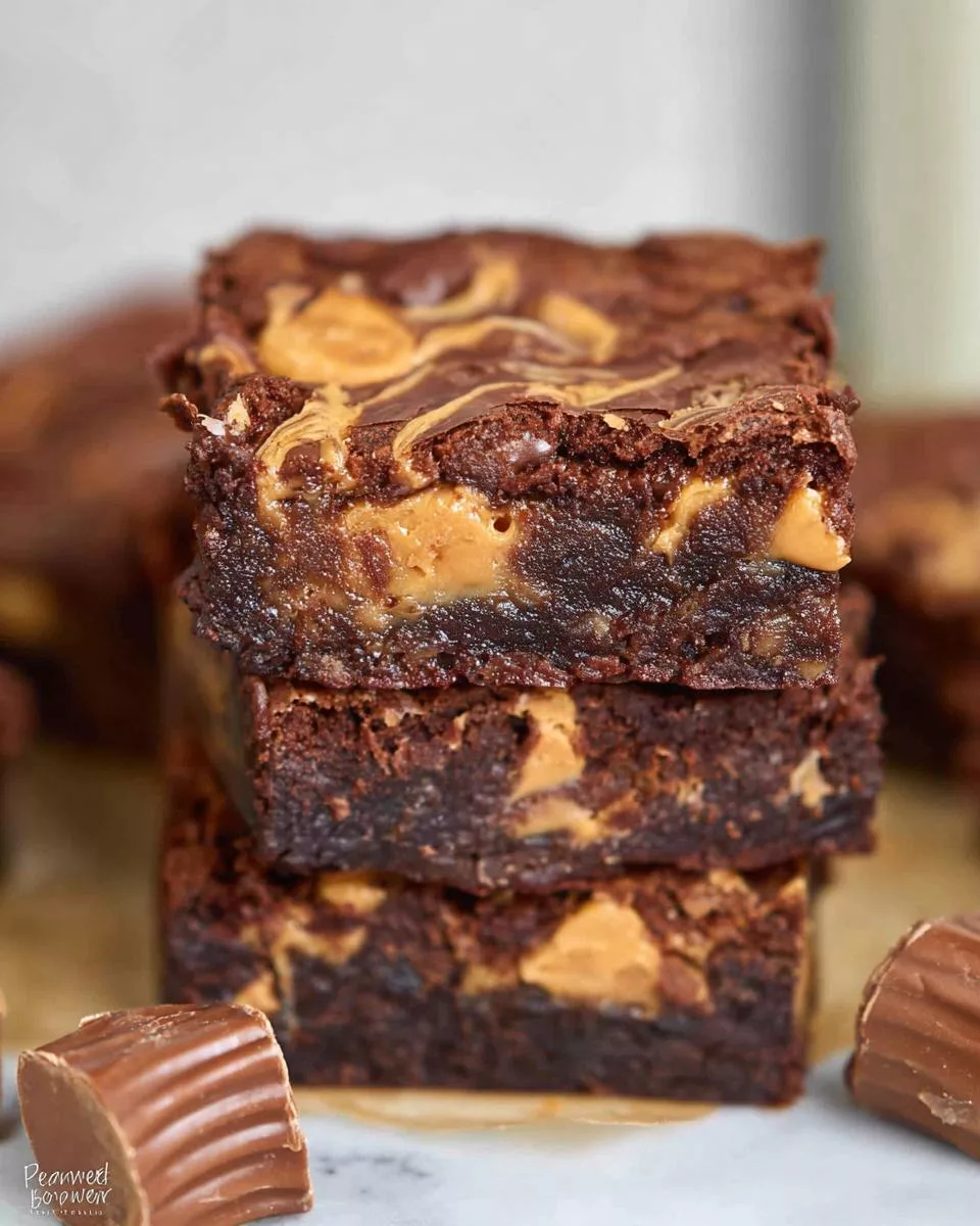 Peanut Butter Brownies - detail 2