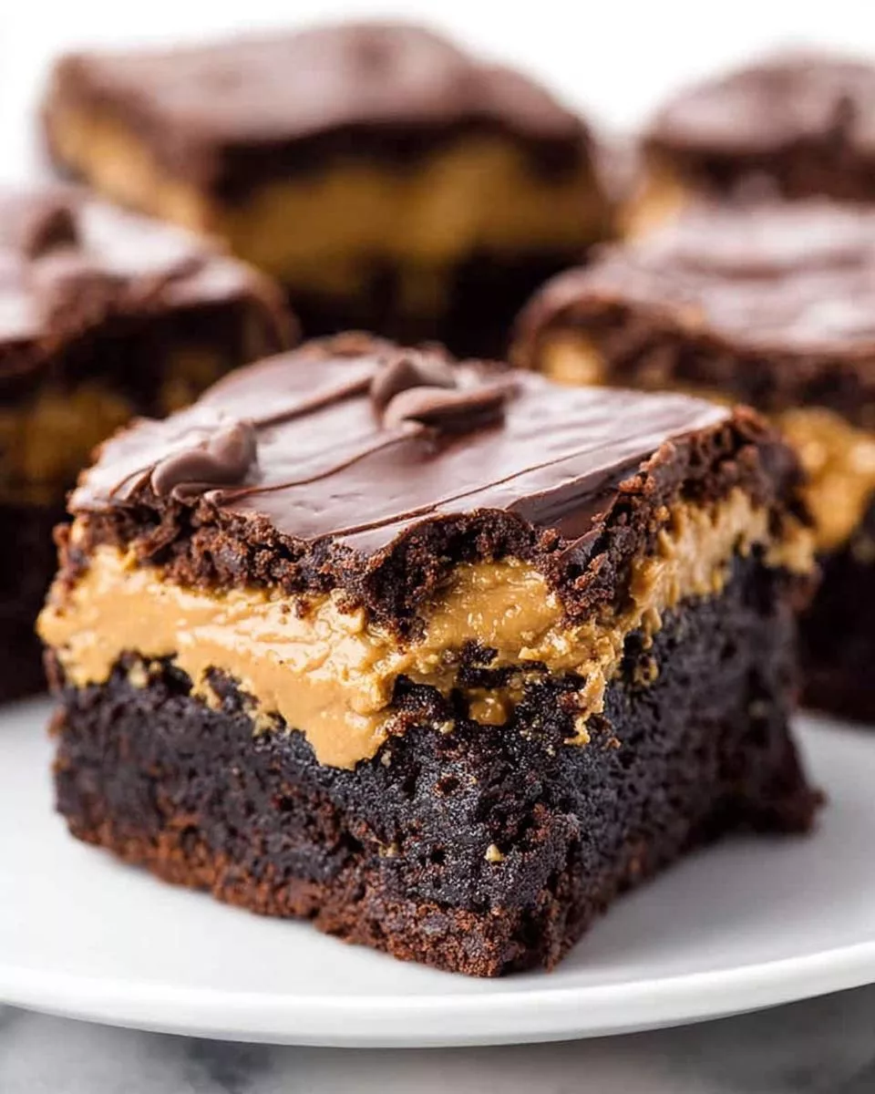 Peanut Butter Brownies - detail 2