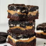 Peanut Butter Cheesecake Oreo Brownies