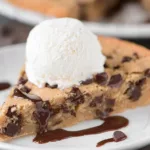 Peanut Butter Chocolate Chip Cookie Pie