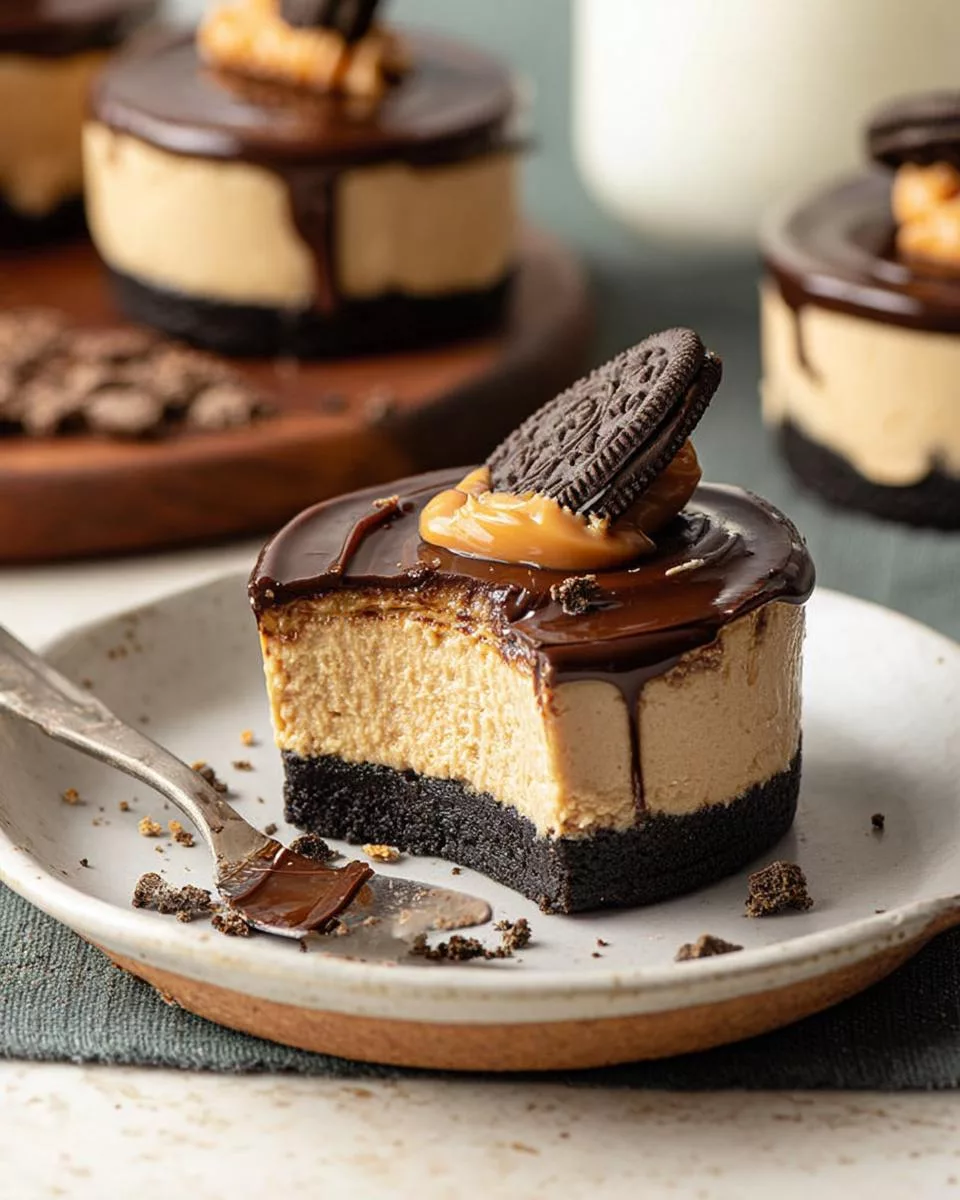 Peanut Butter Oreo Cheesecake Bites - detail 2