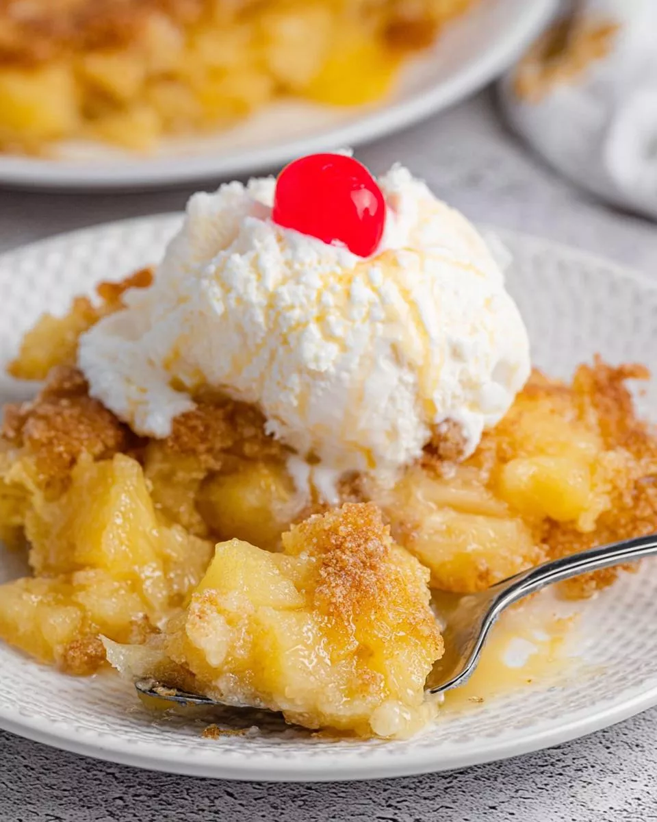 Pineapple Dump Cake - detail 1