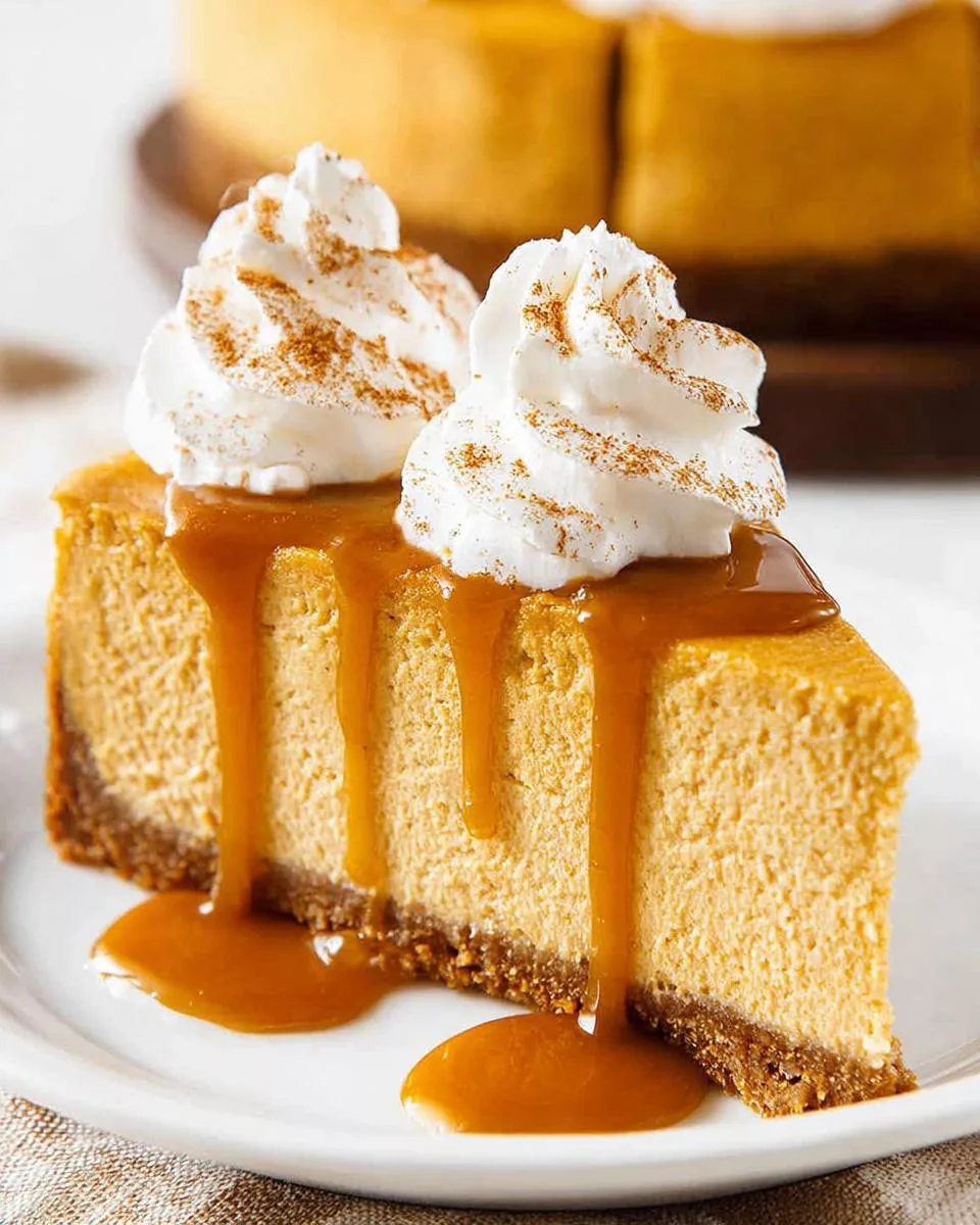 Pumpkin Cheesecake - detail 2