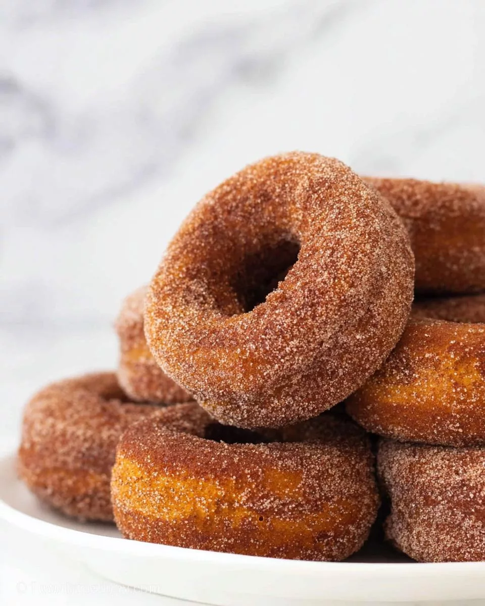 Pumpkin Donuts - detail 1