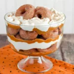 Pumpkin Spice Donut Cheesecake Trifle