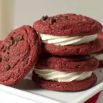 Red Velvet Sandwich Cookies
