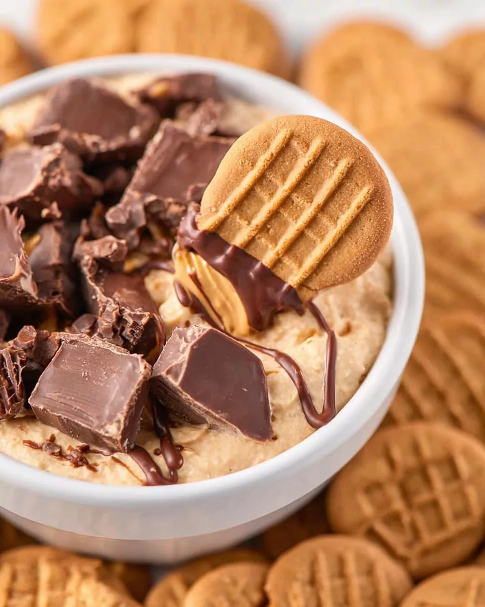 Reese’s Peanut Butter Cup Dip - detail 1
